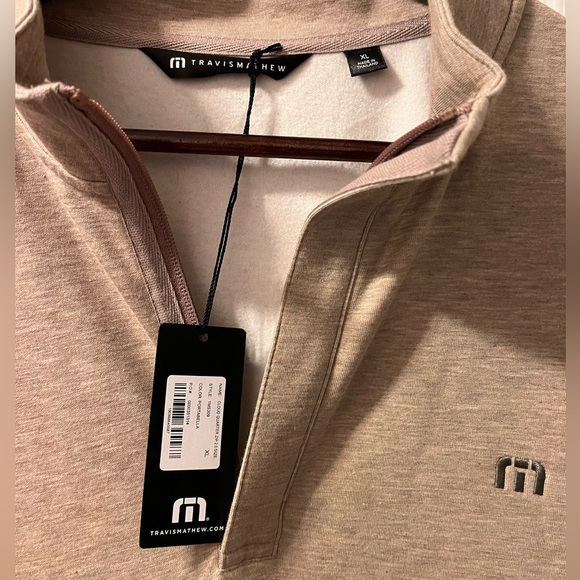 Brand New Mens Travis Mathew Cloud 1/4 Zip 2.0 Sweater XL NWT - Picture 9 of 14